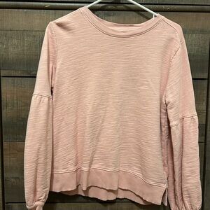 Women’s Long Sleeve | Time and Tru Pink Medium